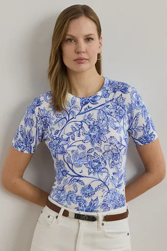 Lněný svetr Lauren Ralph Lauren