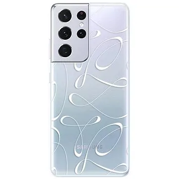 iSaprio Fancy - white pro Samsung Galaxy S21 Ultra (fanwh-TPU3-S21u)