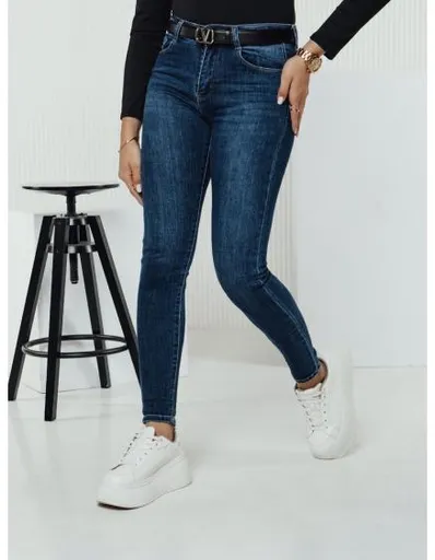 Dámské úzké džíny DIVETTI tmavě modré