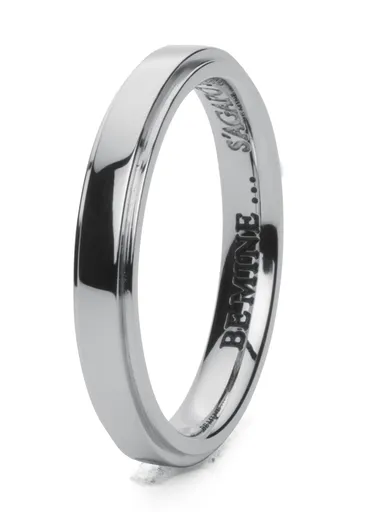 S'Agapõ Ocelový snubní prsten pro ženy For Love SFV33 52 mm