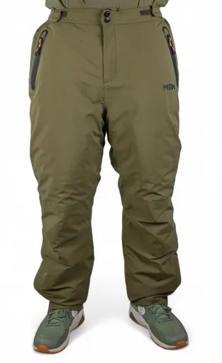 Mikbaits zateplené kalhoty thermo exclusive zelené - l