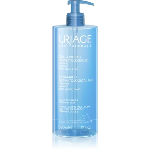 Uriage Hygiène Extra-Rich Dermatological Gel čisticí gel na obličej a tělo 500 ml