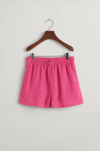 ŠORTKY GANT RELAXED LINEN SHORTS BOLD VIOLET
