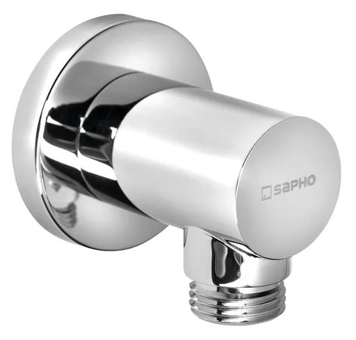 SAPHO Vývod sprchy, kulatý, chrom 1205-01
