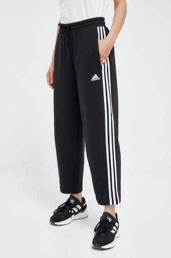 Tepláky adidas černá barva, s aplikací