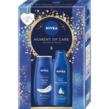 NIVEA Moment of Care dárková sada na tělo