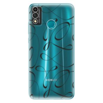 Odolné silikonové pouzdro iSaprio - Fancy - black - Honor 9X Lite