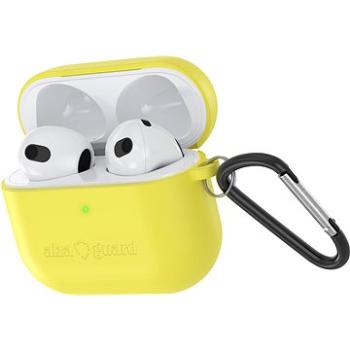 AlzaGuard Skinny Silicone Case pro Airpods 2021 žluté (AGD-ACSS3I)