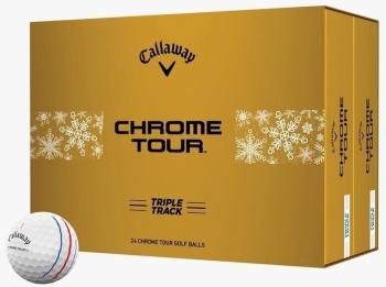 Callaway Chrome Tour White Triple Track Golfové míčky