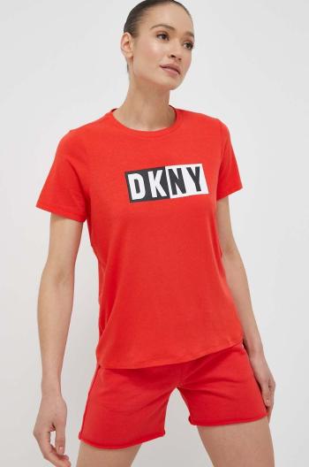 Tričko Dkny červená barva, DP2T5894