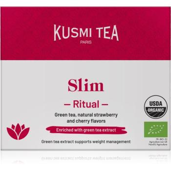 Kusmi Tea Slim Ritual porcovaný čaj v BIO kvalitě 18 ks