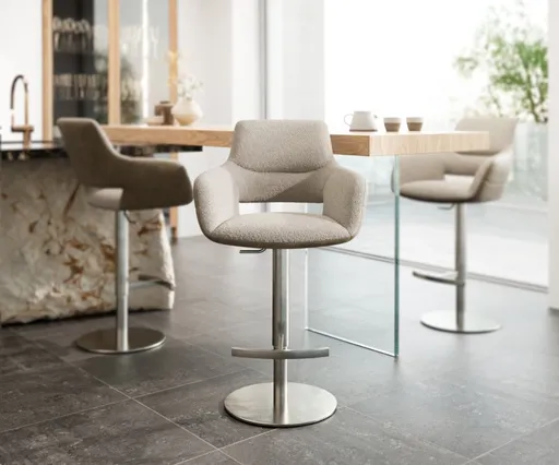 Barová židle Yago-Flex otočná podnož výškově nastavitelná