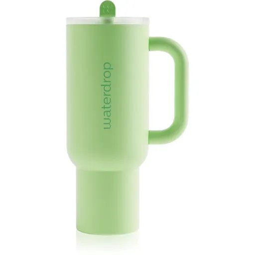Waterdrop Explorer Tumbler nerezový tumbler s brčkem Green 1100 ml