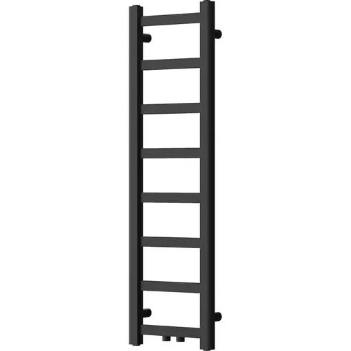 MEXEN Bolt otopný žebřík/radiátor 1000 x 300 mm, 197 W, černá W126-1000-300-00-70