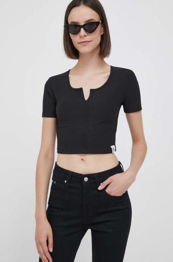 Top Calvin Klein Jeans dámský, černá barva