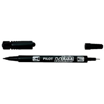 PILOT Twin Marker 0.4 a 0.5 mm, BeGreen, černý (SCA-TM-B-BG)