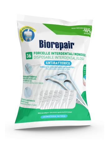 BioRepair Flosser párátko se zubní nití 36 ks