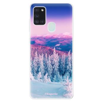 Odolné silikonové pouzdro iSaprio - Winter 01 - Samsung Galaxy A21s