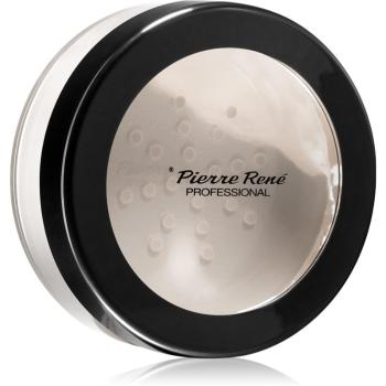 Pierre René Professional Velvet Matte matující sypký pudr odstín Transparent 12 g