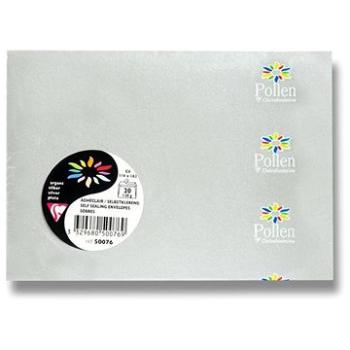 CLAIREFONTAINE C6 stříbrná 120g - balení 20ks (3329680500769)