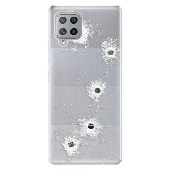 Odolné silikonové pouzdro iSaprio - Gunshots - Samsung Galaxy A42