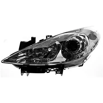 ACI PEUGEOT 307 05- přední světlo H7+H1 (el. ovládané + motorek) L (4041961)