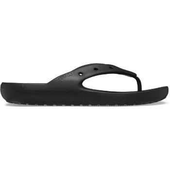 Crocs CLASSIC FLIP V2 Unisex žabky, černá, velikost 42/43