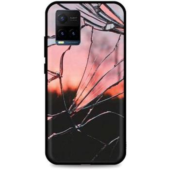 TopQ Kryt LUXURY Vivo Y33s pevný Pink Broken 69532 (Sun-69532)