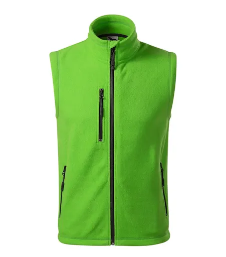 MALFINI Fleecová vesta Exit - Apple green | 2XL