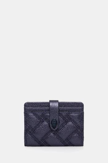 Kožené pouzdro na karty Kurt Geiger London SMALL LEATHER GOODS tmavomodrá barva, 587981109