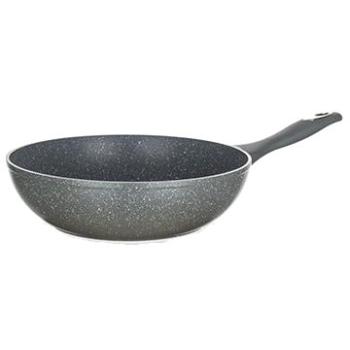 BANQUET Pánev Wok 28cm GRANITE Grey A11798 (A11798)