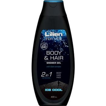 LILIEN Sprchový gel & šampon Ice Cool 400 ml (8595196906301)