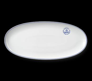 Oválný talíř Blueline, 37 cm - Royal Copenhagen