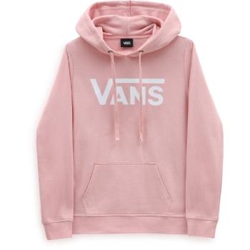 Vans WM DROP V LOGO HOODIE Dámská mikina, růžová, velikost