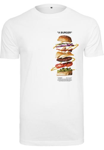 Mr. Tee A Burger Tee white - 4XL