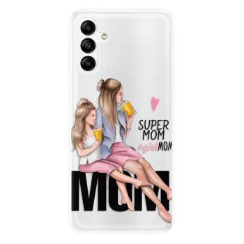 Odolné silikonové pouzdro iSaprio - Milk Shake - Blond - Samsung Galaxy A04s