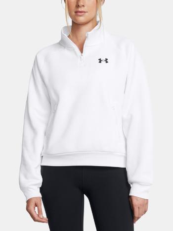 Under Armour UA Armour Flc Pro HZ Mikina Bílá