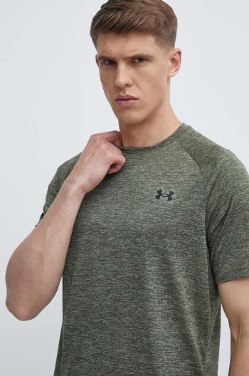 Tréninkové tričko Under Armour zelená barva, 1326413