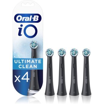 Oral B iO Ultimate Clean náhradní hlavice pro zubní kartáček Black 4 ks