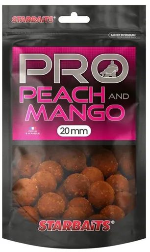 Starbaits Boilies Pro Peach Mango 200g - 20mm,Starbaits Boilies Pro Peach Mango 200g - 20mm