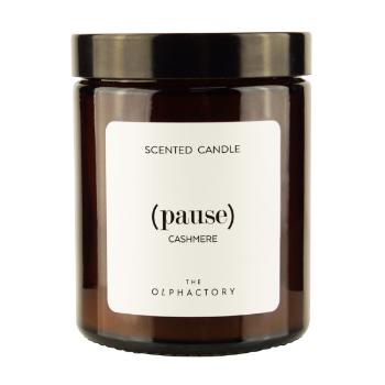 The Olphactory Scented Candle Glass Pause Cashmere to 135g vonná svíčka 135 g