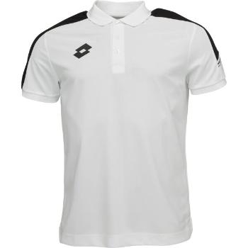 Lotto ELITE PLUS POLO SHIRT Pánské polo tričko, bílá, velikost