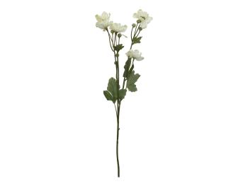 Dekorace umělá krémová květina Anemone cream - 72 cm 39067619