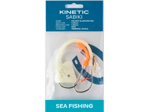 Kinetic Návazec Sabiki Halibut Allround vel.9/0 Glow,Kinetic Návazec Sabiki Halibut Allround vel.9/0 Glow