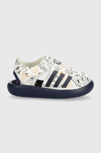 Dětské sandály adidas WATER SANDAL YJ I x Star Wars bílá barva