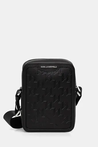 Kožená taštička Karl Lagerfeld K/LOOM