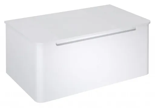 SAPHO KERALA umyvadlová skříňka 80x35x47,5cm, 1x zásuvka, bílá lesk KR080-3030