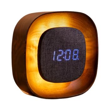 Digitális ébresztőóra Lumos Walnut – Gingko