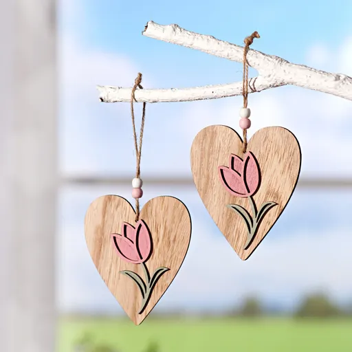 Závěsná dekorace Srdce