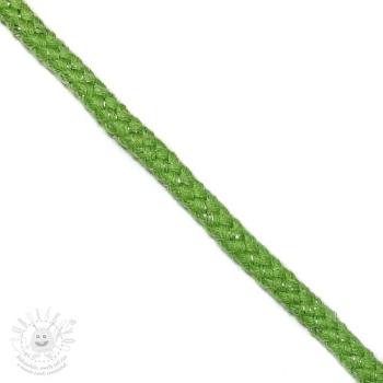 Šnůra Lurex 10 mm green